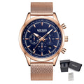 MEGIR Fashion Watch for Men Top Luxury Big Dial Business Quartz Watches Waterproof Steel Wrist Watch Clock Relogio Masculino 2153
