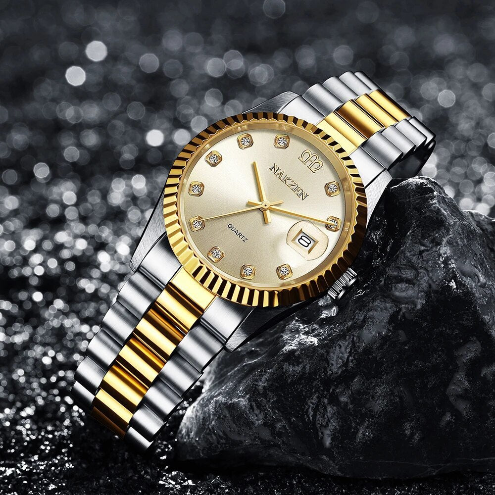 2020 Top Brand NAKZEN Luxury Men's Watch 30m Waterproof Date Clock Male Sports Watches Men Quartz Wrist Watch Relogio Masculino 3001