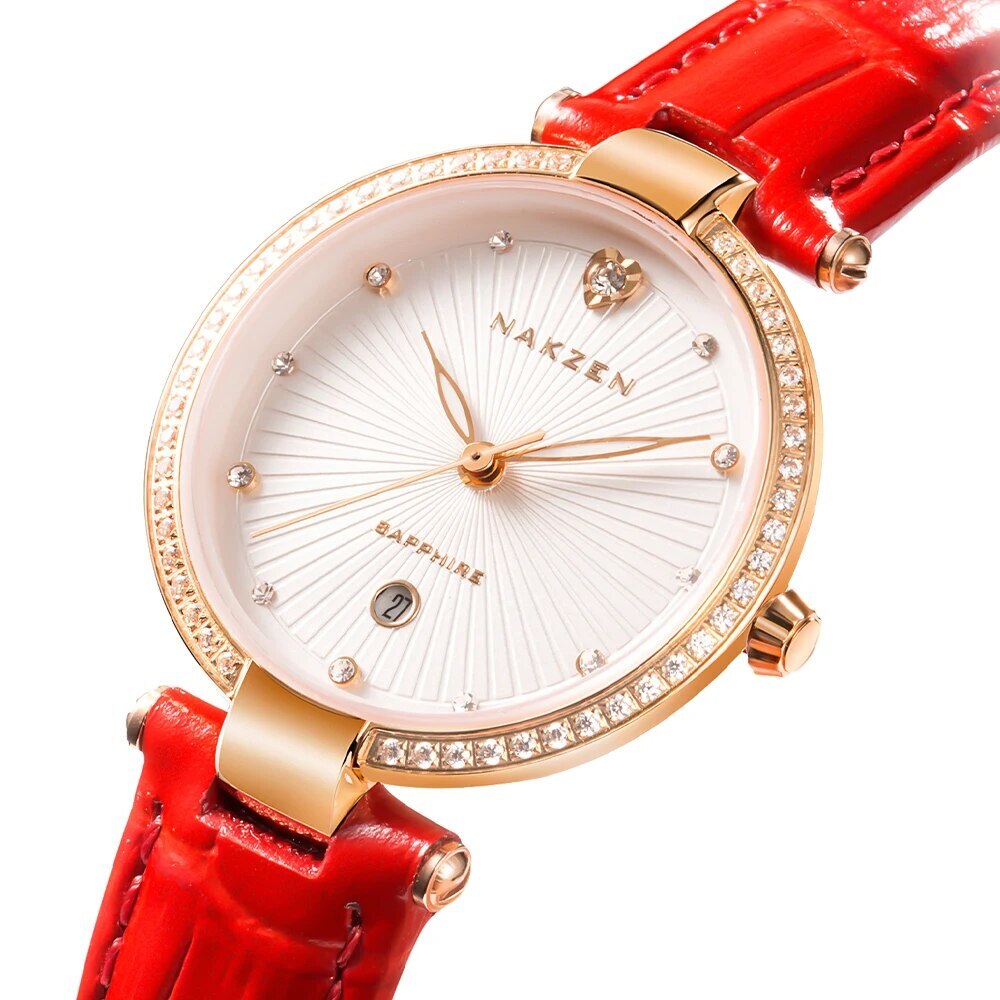 Fashion Women Watches 2021 New Leather Minimalist Watch Ladies Quartz Japan Movement Dress Wrist Watch Clock Montre Femme 4066