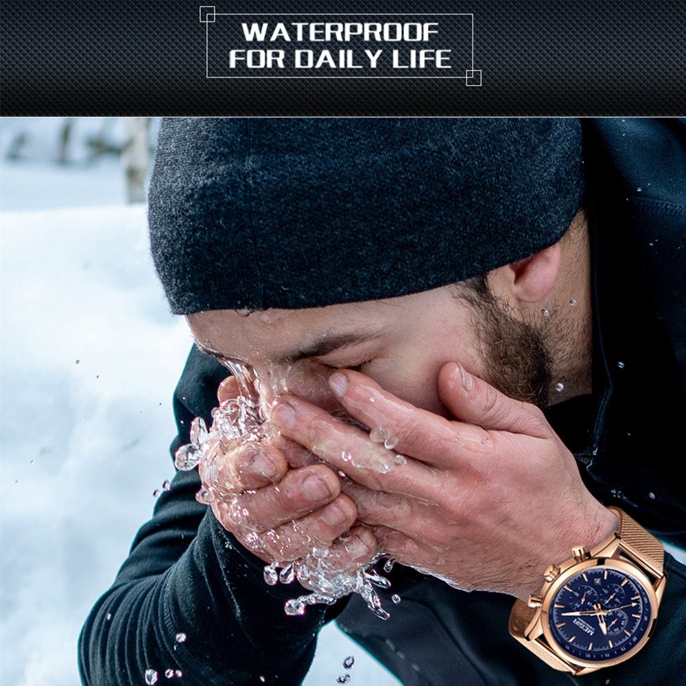 MEGIR Fashion Watch for Men Top Luxury Big Dial Business Quartz Watches Waterproof Steel Wrist Watch Clock Relogio Masculino 2153
