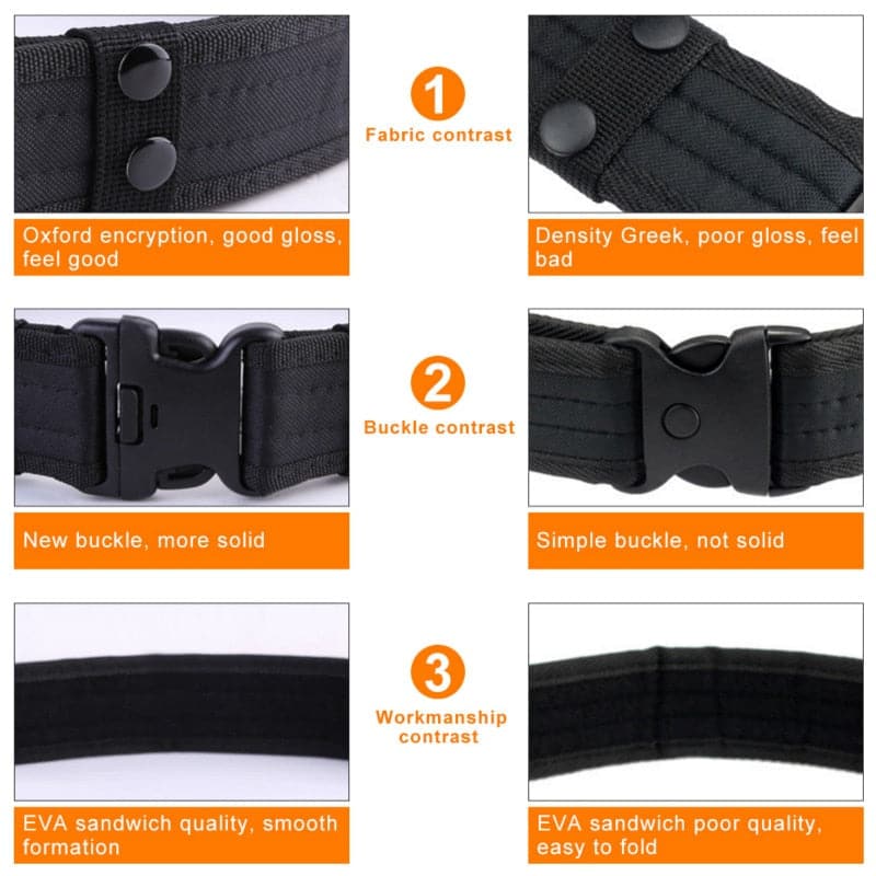 Tactical Fashion Men Canvas Slender Belt Waistband