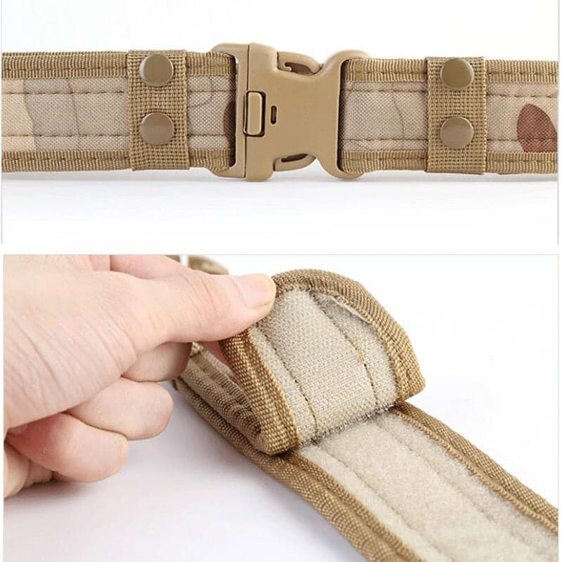 Tactical Fashion Men Canvas Slender Belt Waistband