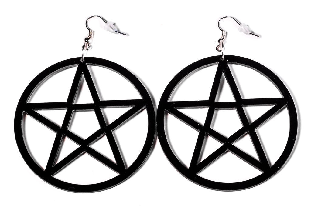 Carman Pentagram Earrings