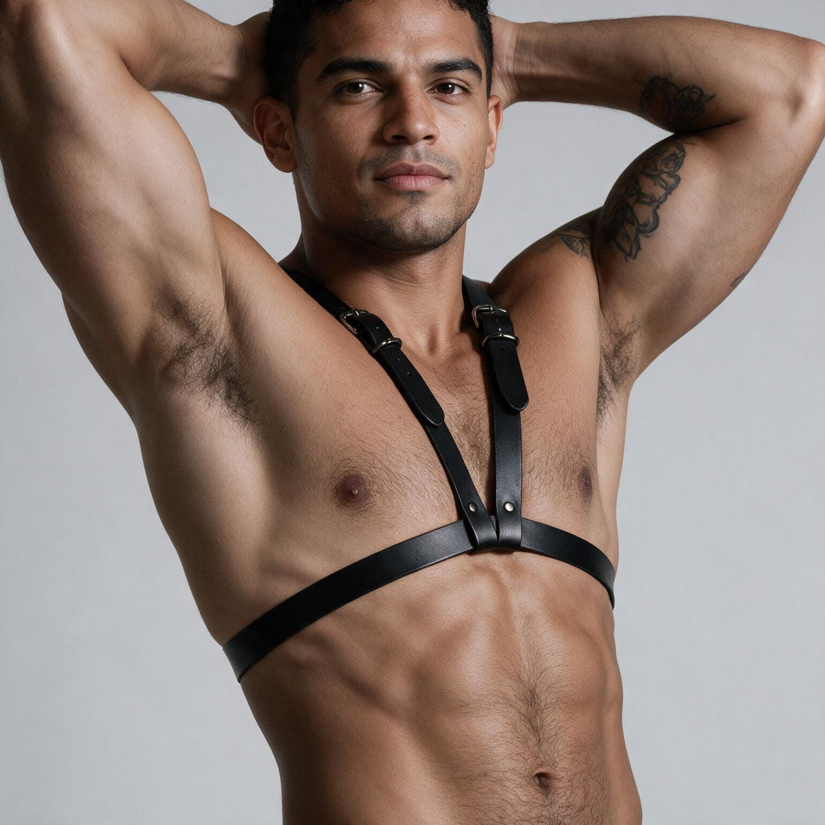 Men's Leather Harness | Harness Men For Alternative Gothic Fashion